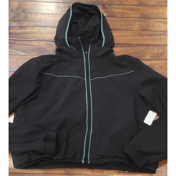 NEW $195 Splits59 Give Jacket!  Large  Black  Lightweight  Warm Up  Windbreaker - Picture 3 of 3